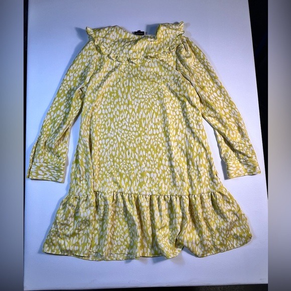 Who What Wear Citrus leopard print dress Size Large - Picture 4 of 11